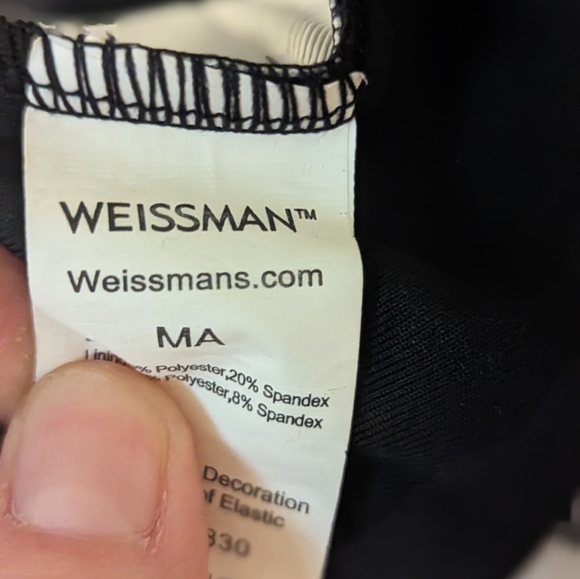 WeissMan rave club festival sleeveless button goth camo medium Y2K holographic - Picture 5 of 7